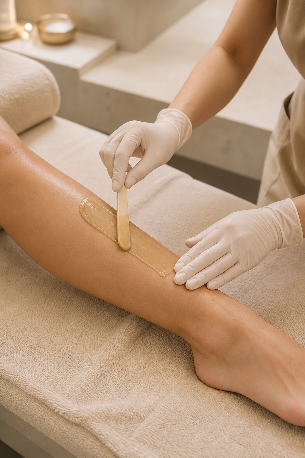 Professional face and body waxing treatment at SkinCity 5.5 Shanghai